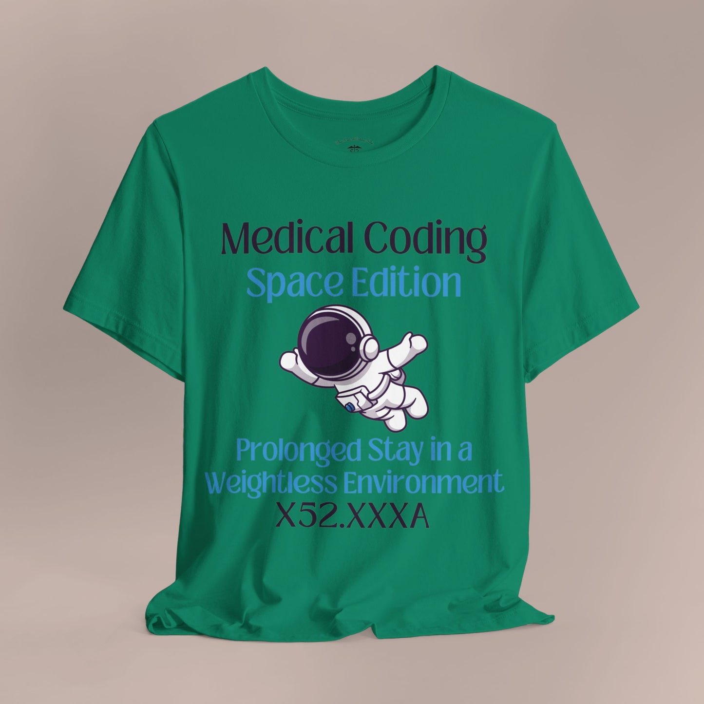 Prolonged Stay in a Weightless Environment ICD-10 Medical Humor T-Shirt