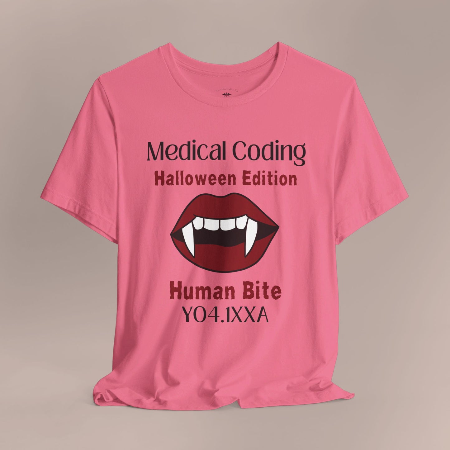 Halloween Human Bite Holiday ICD-10 Medical Humor T-Shirt