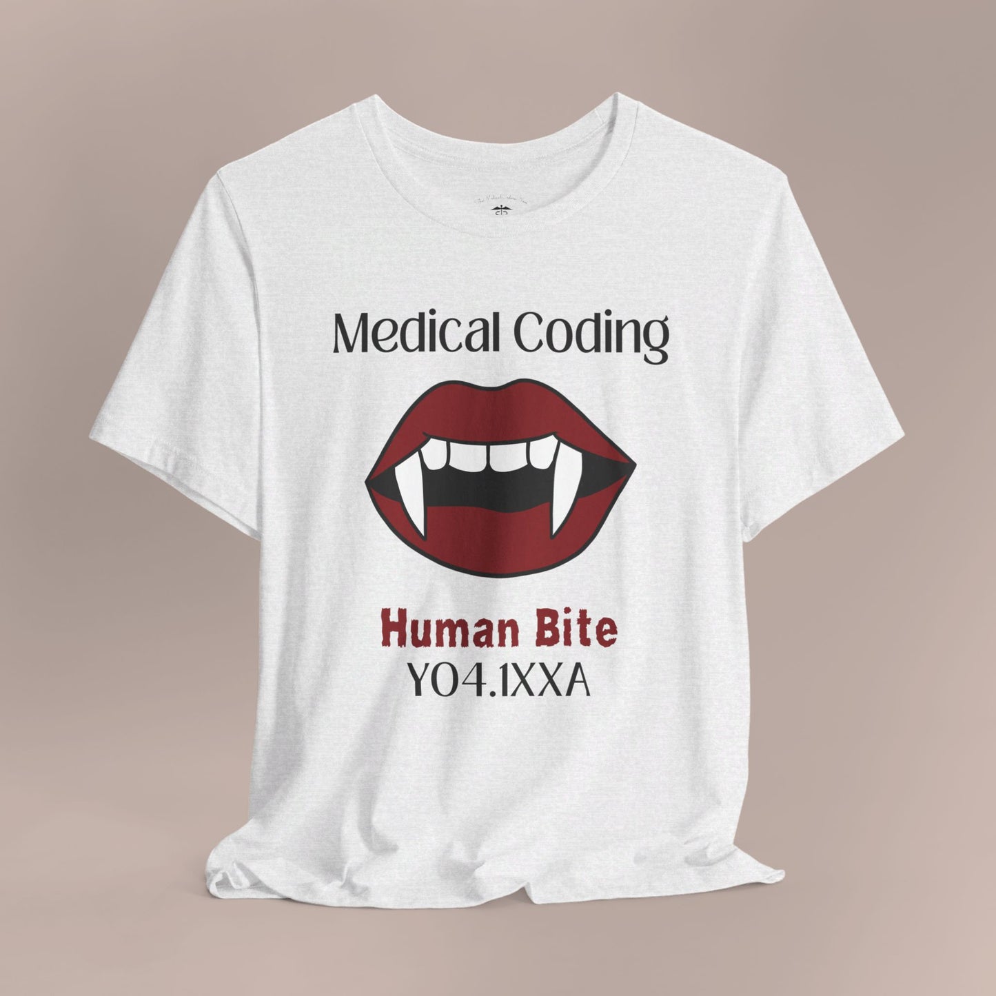 Halloween Human Bite Holiday ICD-10 Medical Humor NE T-Shirt