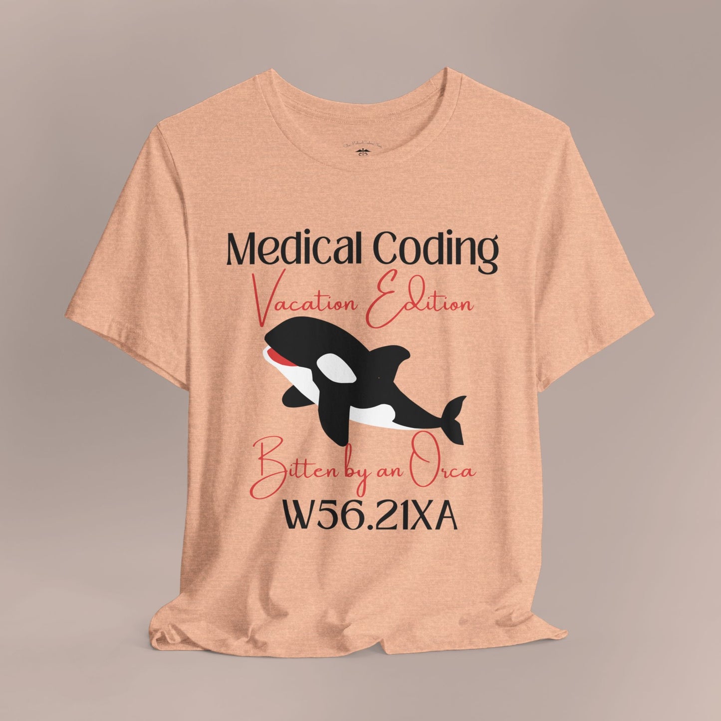 Bitten by an Orca ICD-10 Medical Humor T-Shirt