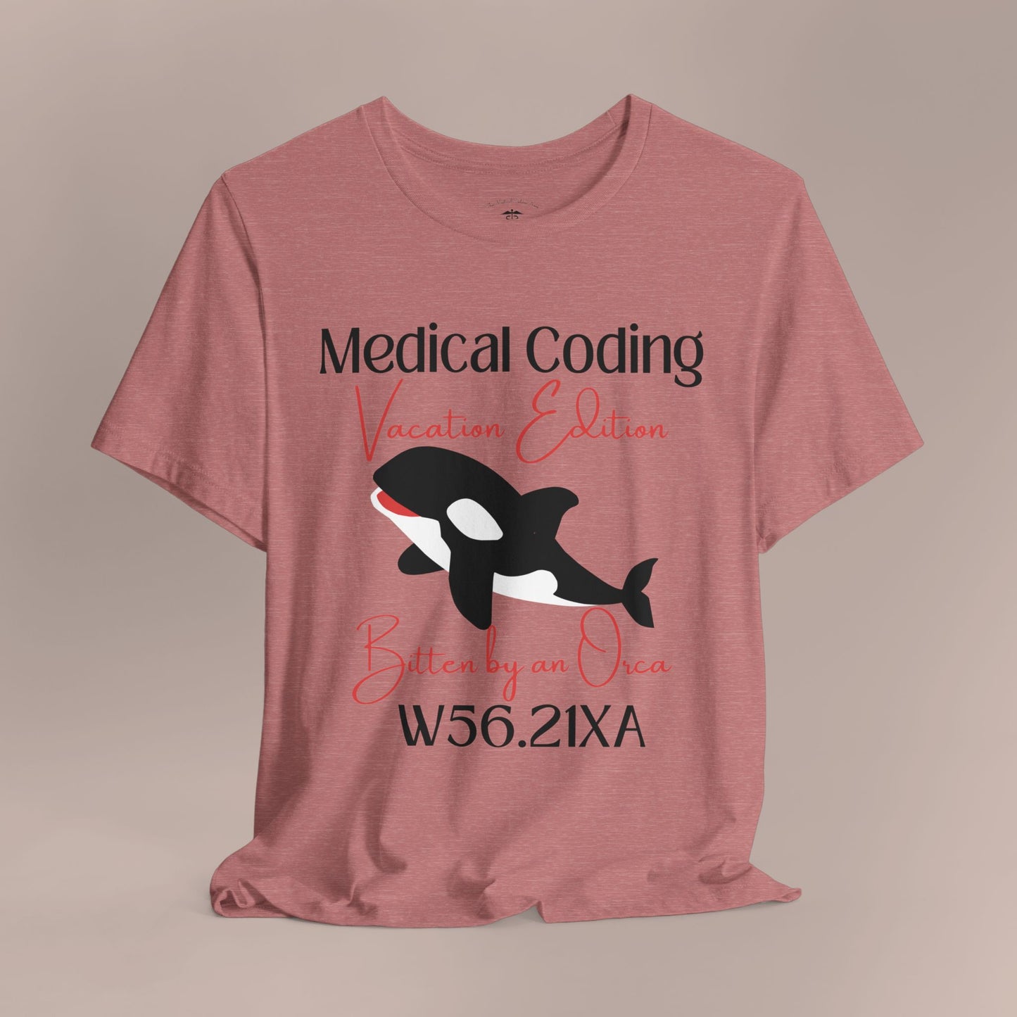 Bitten by an Orca ICD-10 Medical Humor T-Shirt