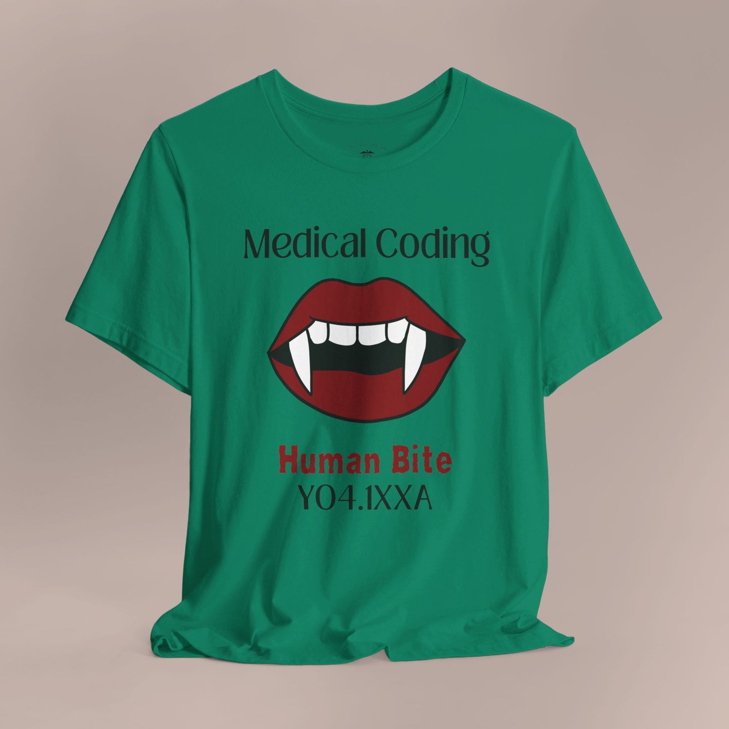 Halloween Human Bite Holiday ICD-10 Medical Humor NE T-Shirt