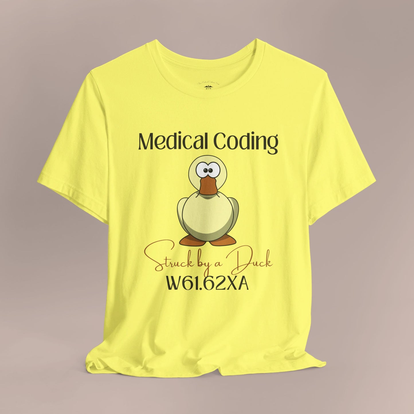 Struck by a Duck ICD-10 Medical Humor NE T-Shirt