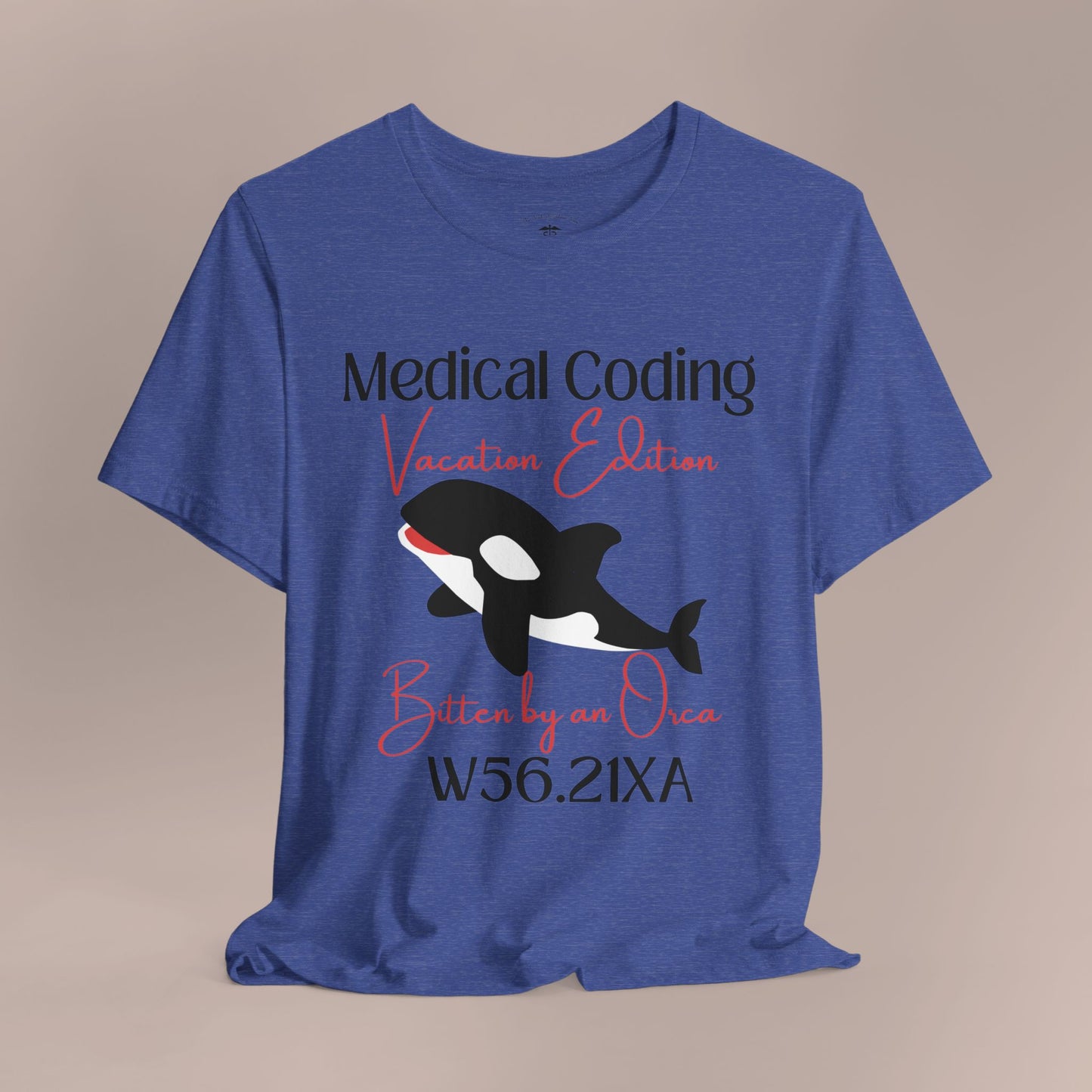 Bitten by an Orca ICD-10 Medical Humor T-Shirt