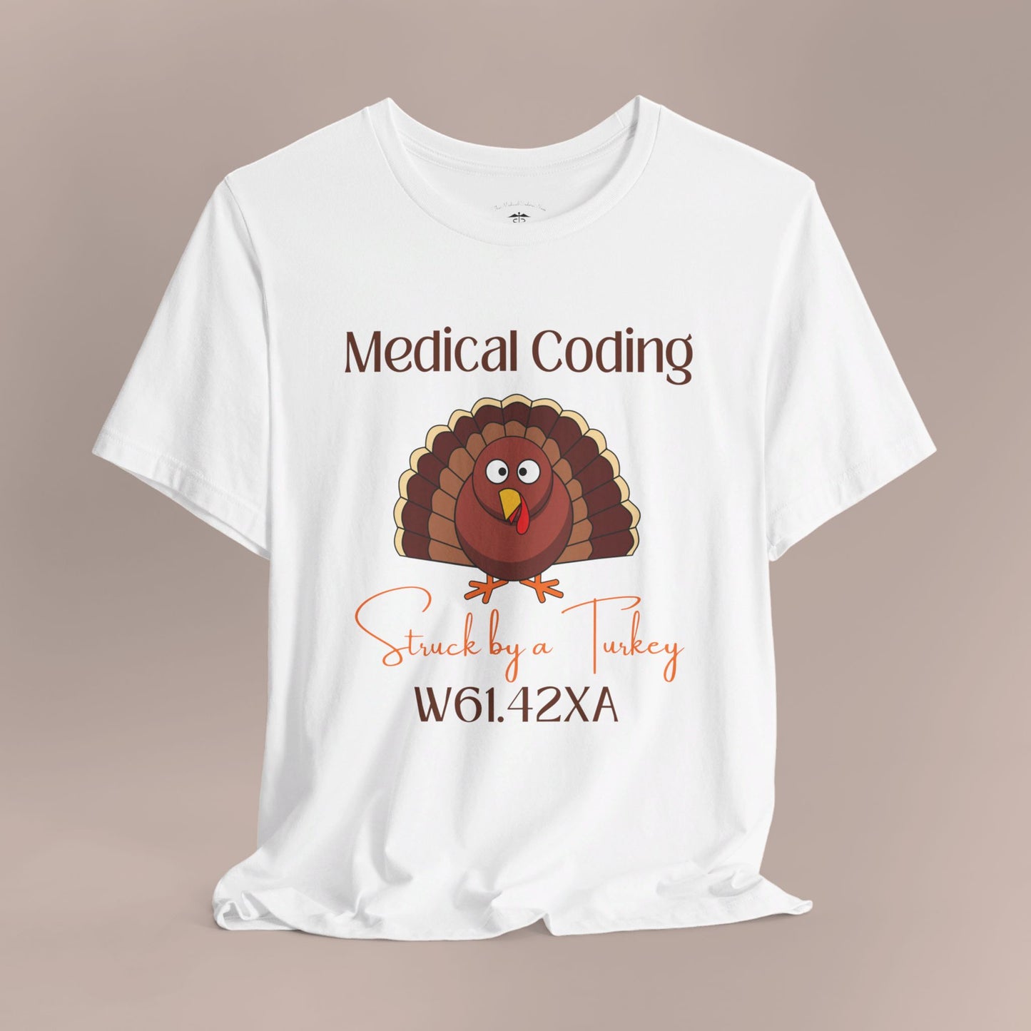 Thanksgiving Struck by a Turkey Holiday ICD-10 Medical Humor NE T-Shirt