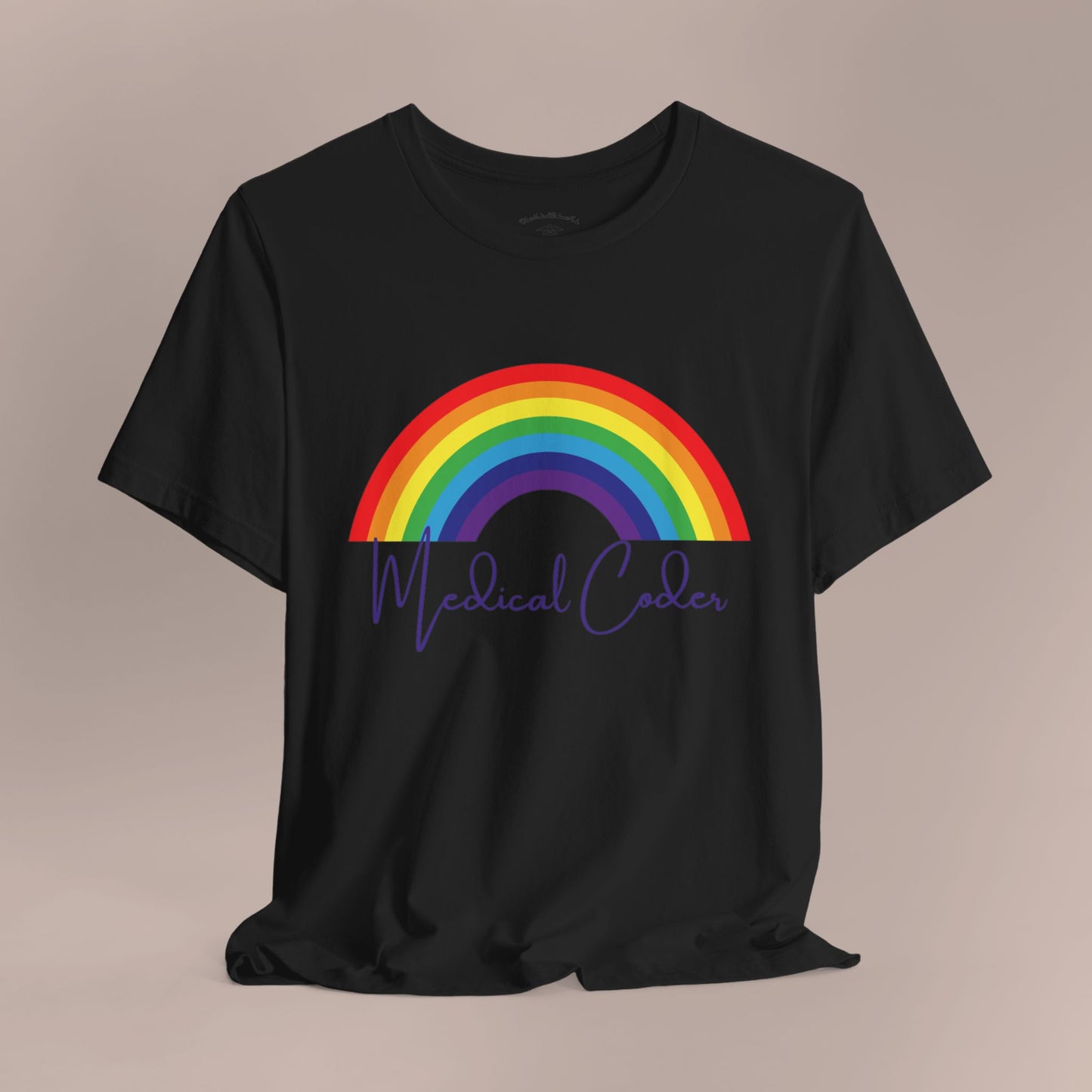 Rainbow Medical Coder BF T-Shirt