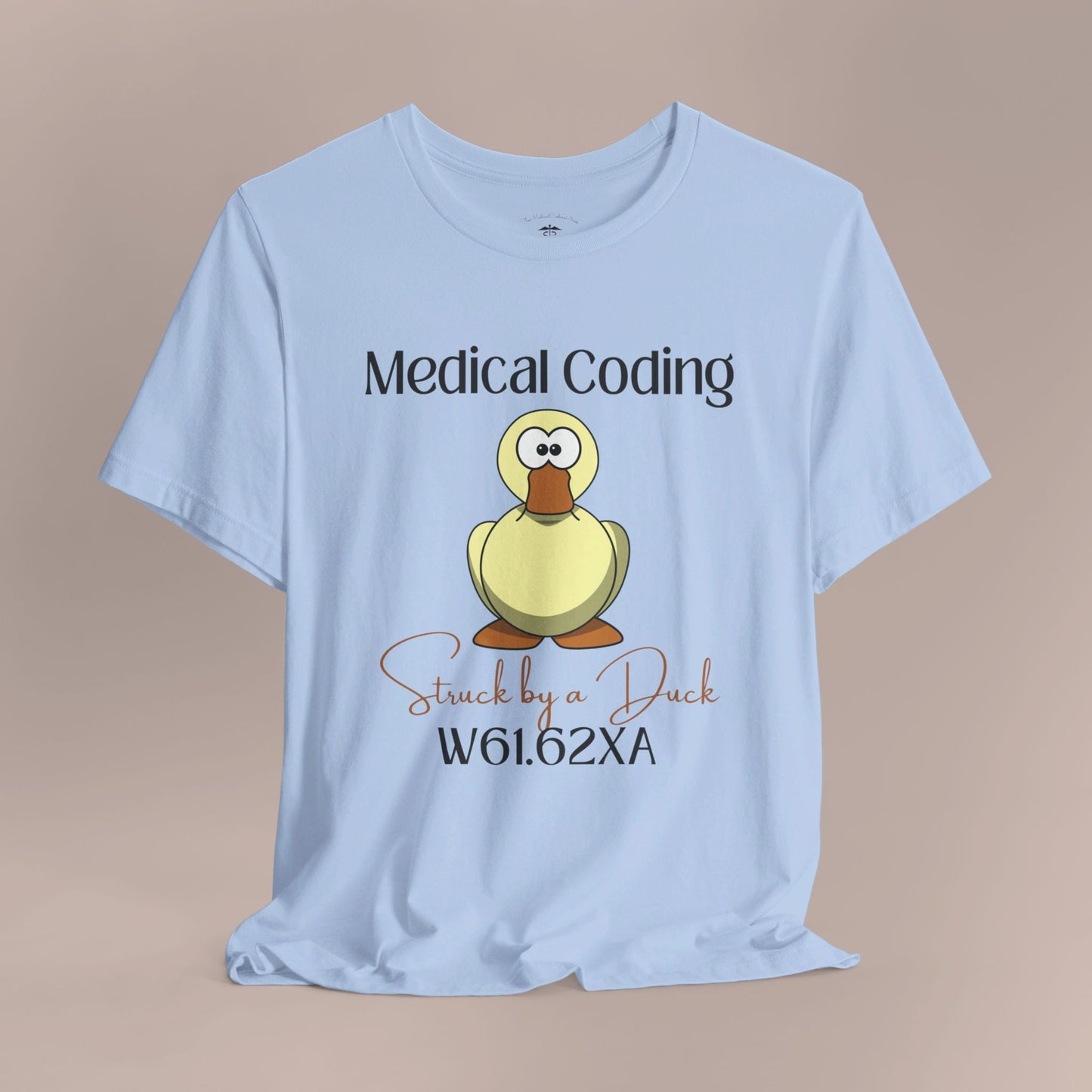 Struck by a Duck ICD-10 Medical Humor NE T-Shirt