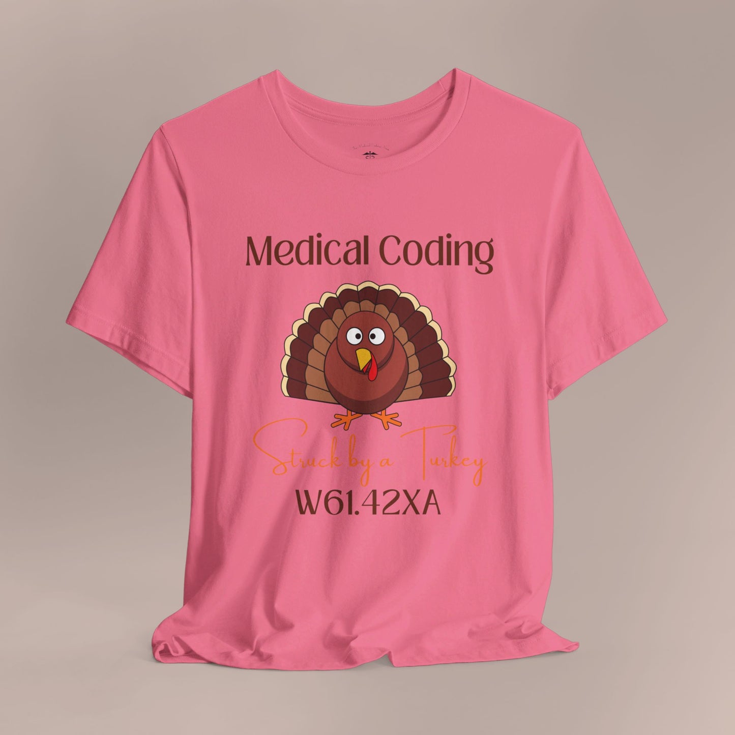 Thanksgiving Struck by a Turkey Holiday ICD-10 Medical Humor NE T-Shirt