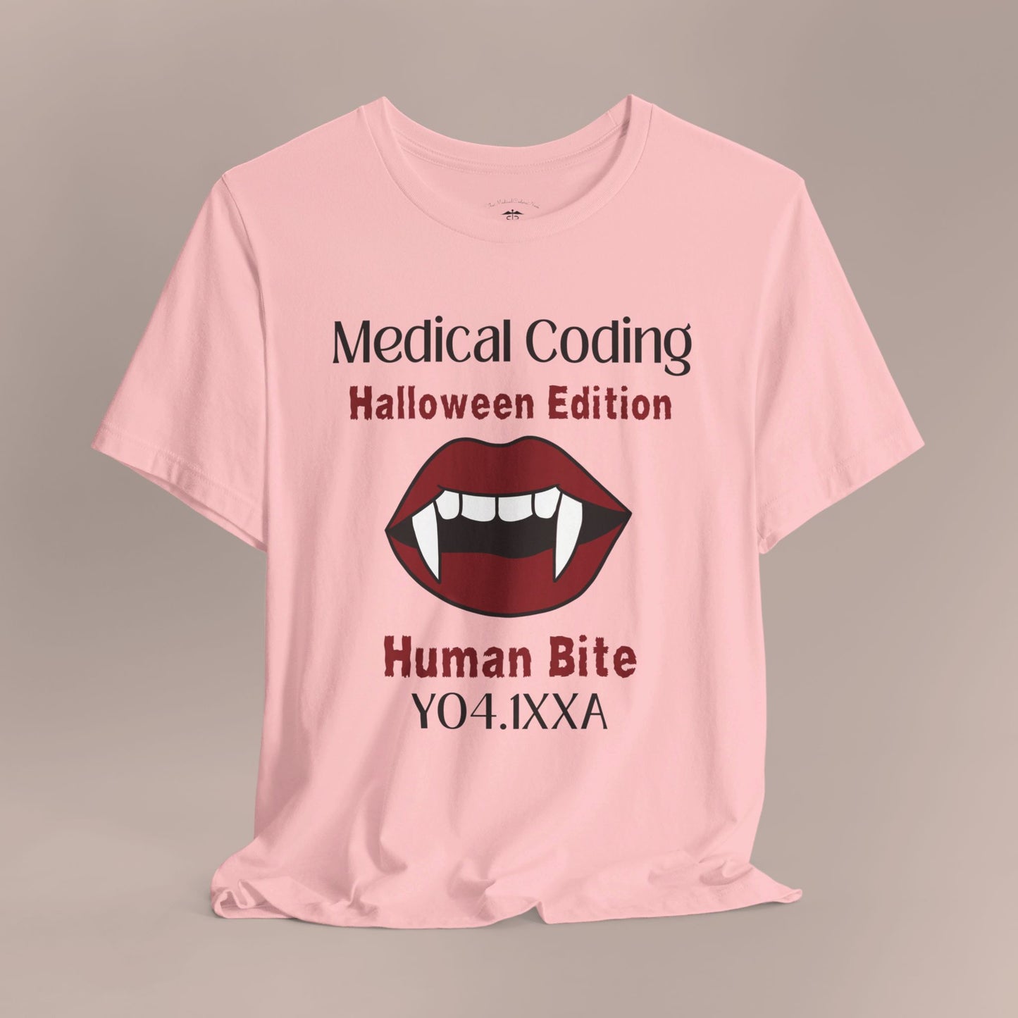 Halloween Human Bite Holiday ICD-10 Medical Humor T-Shirt