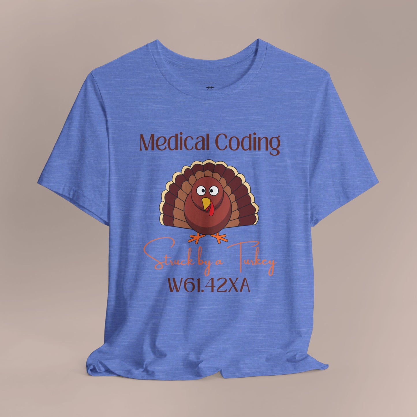 Thanksgiving Struck by a Turkey Holiday ICD-10 Medical Humor NE T-Shirt