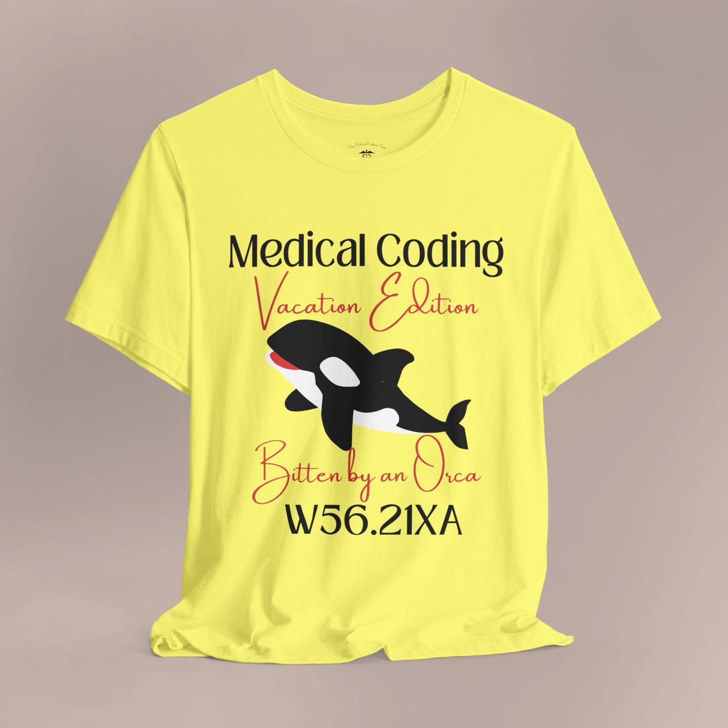 Bitten by an Orca ICD-10 Medical Humor T-Shirt