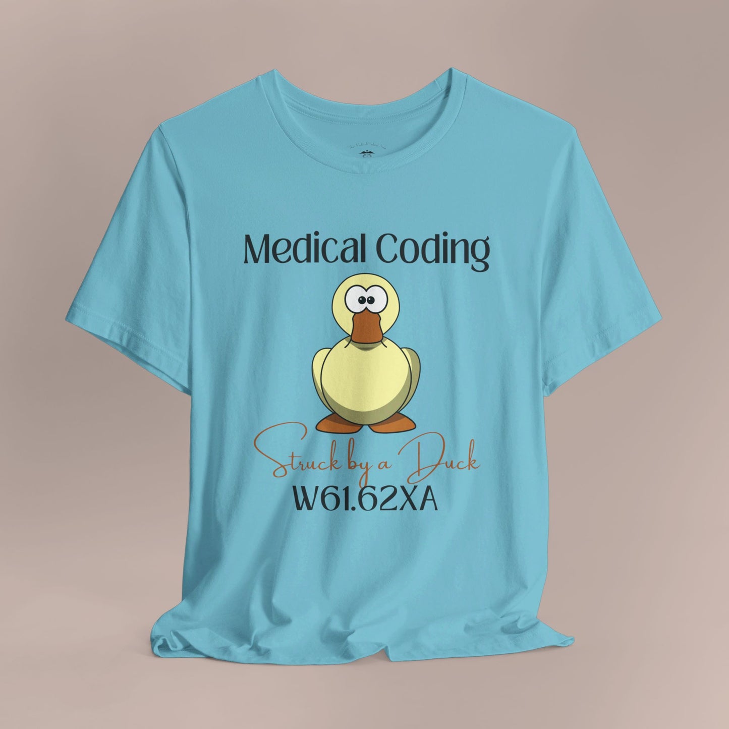 Struck by a Duck ICD-10 Medical Humor NE T-Shirt