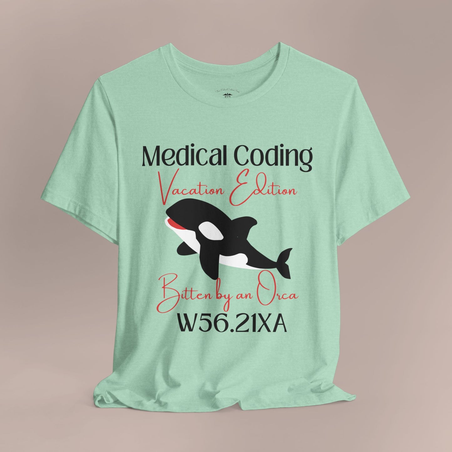 Bitten by an Orca ICD-10 Medical Humor T-Shirt