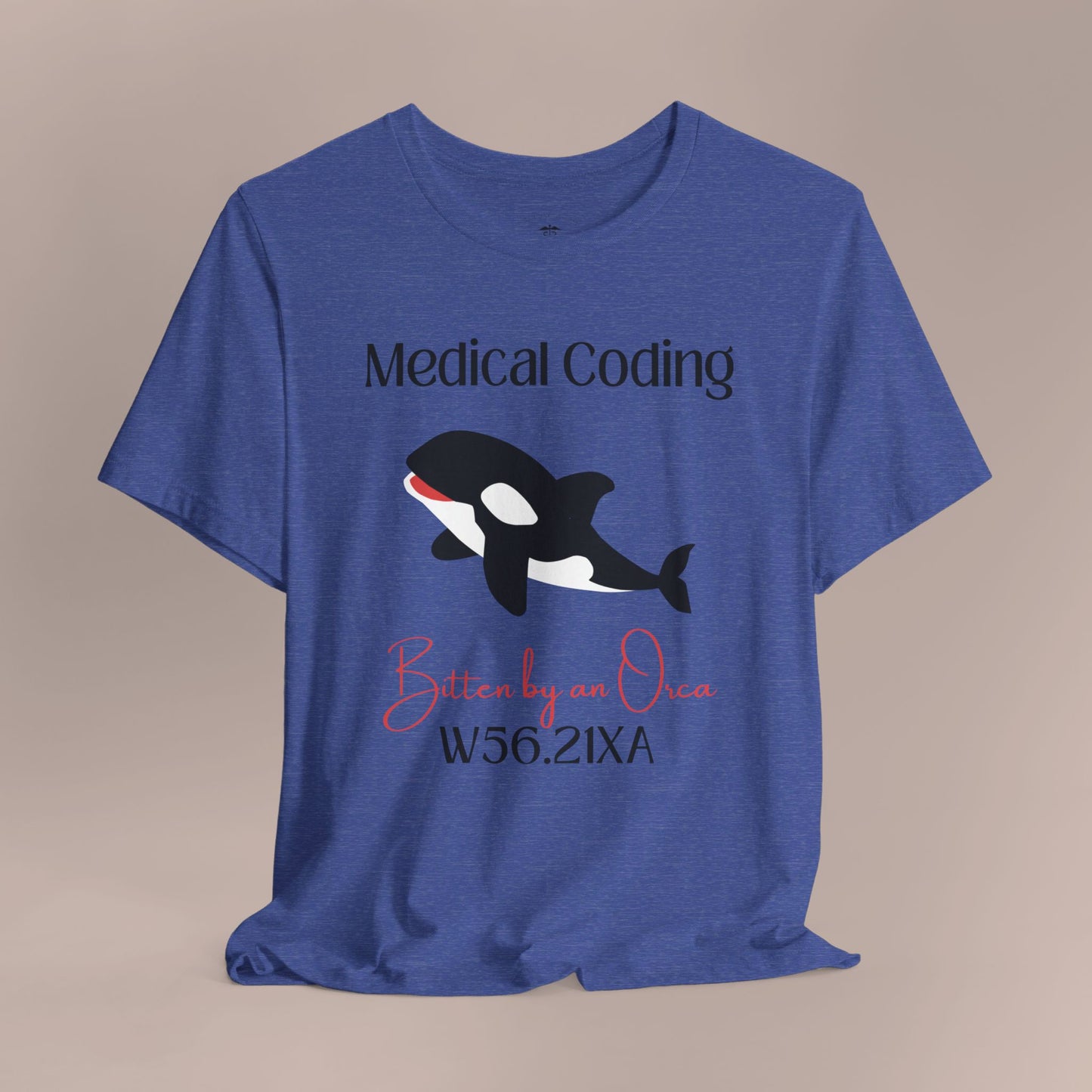 Bitten by an Orca ICD-10 Medical Humor NE T-Shirt