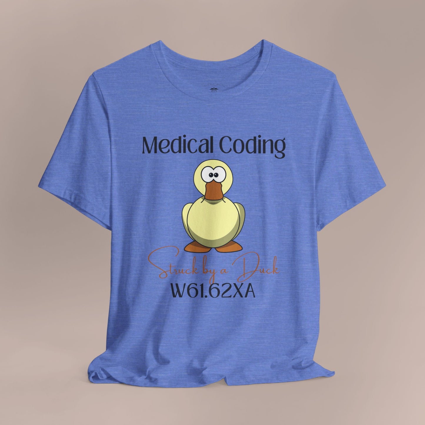 Struck by a Duck ICD-10 Medical Humor NE T-Shirt