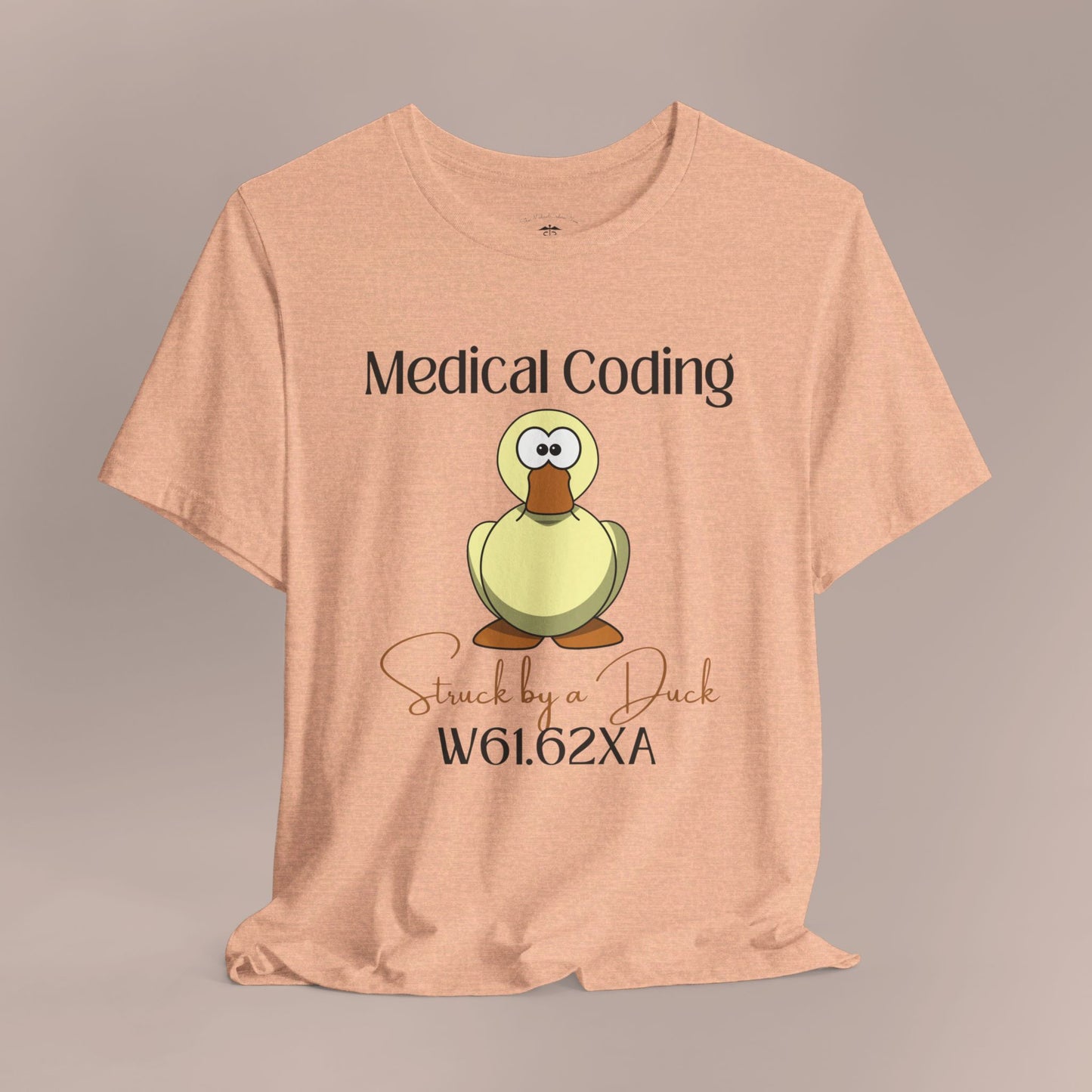 Struck by a Duck ICD-10 Medical Humor NE T-Shirt