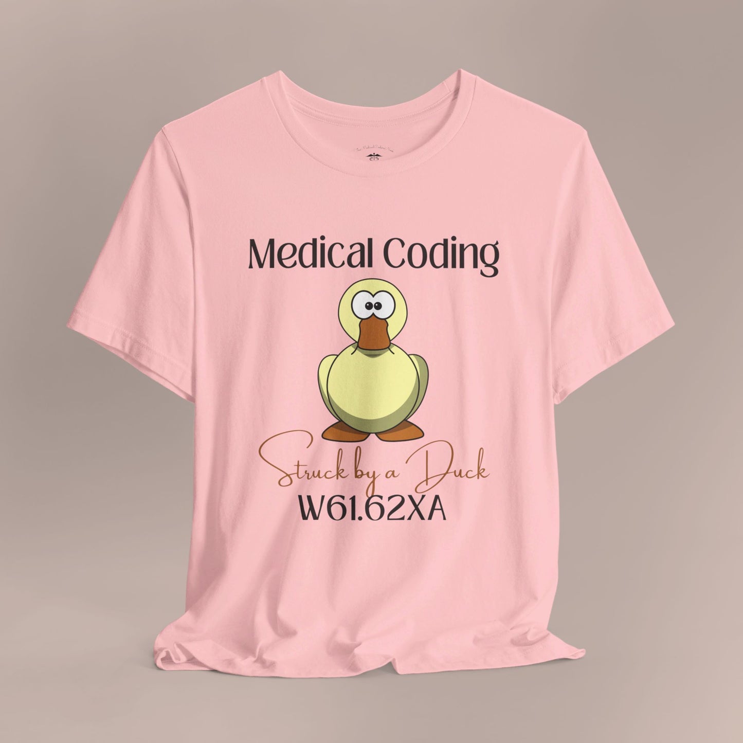 Struck by a Duck ICD-10 Medical Humor NE T-Shirt