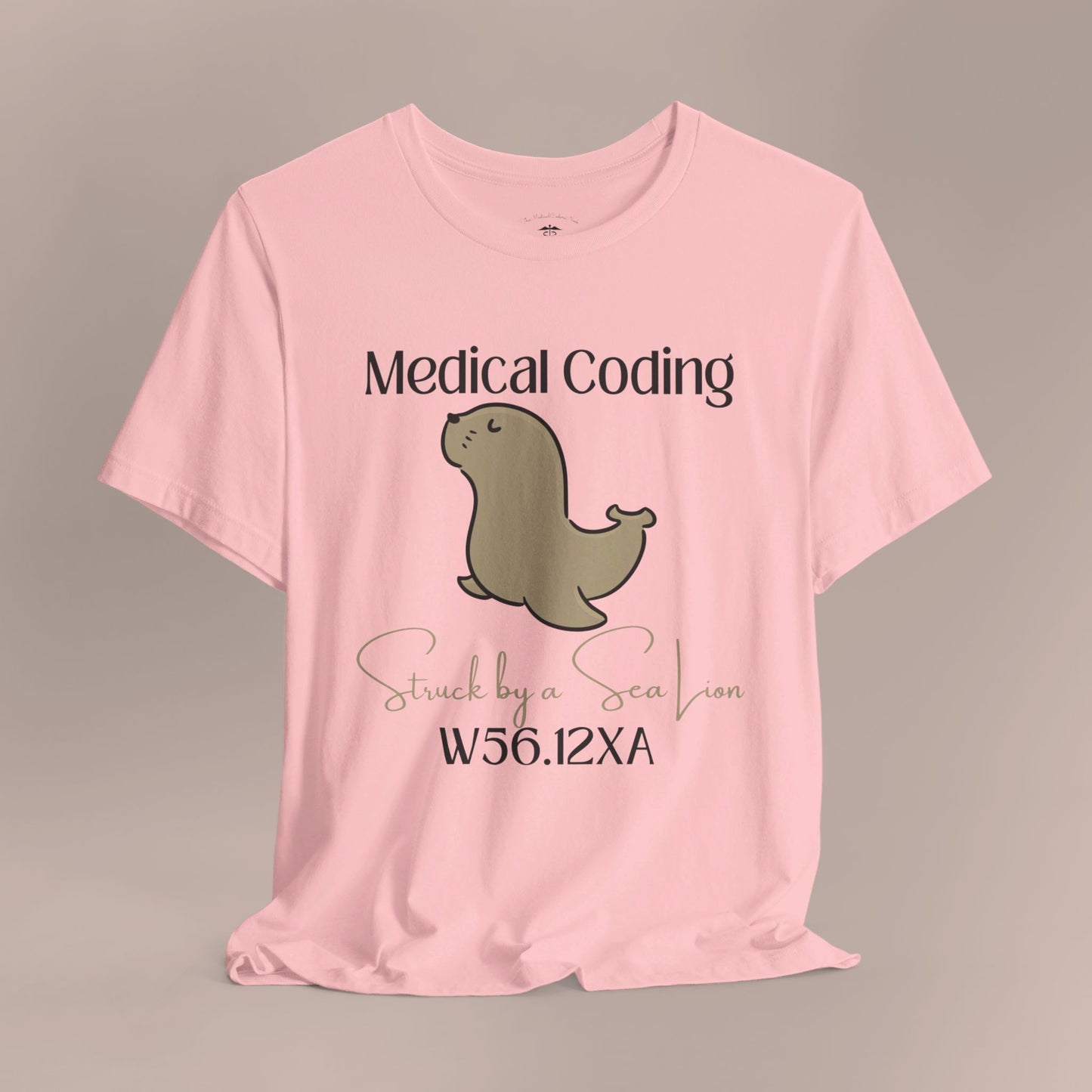 Struck by a Sea Lion ICD-10 Medical Humor NE T-Shirt