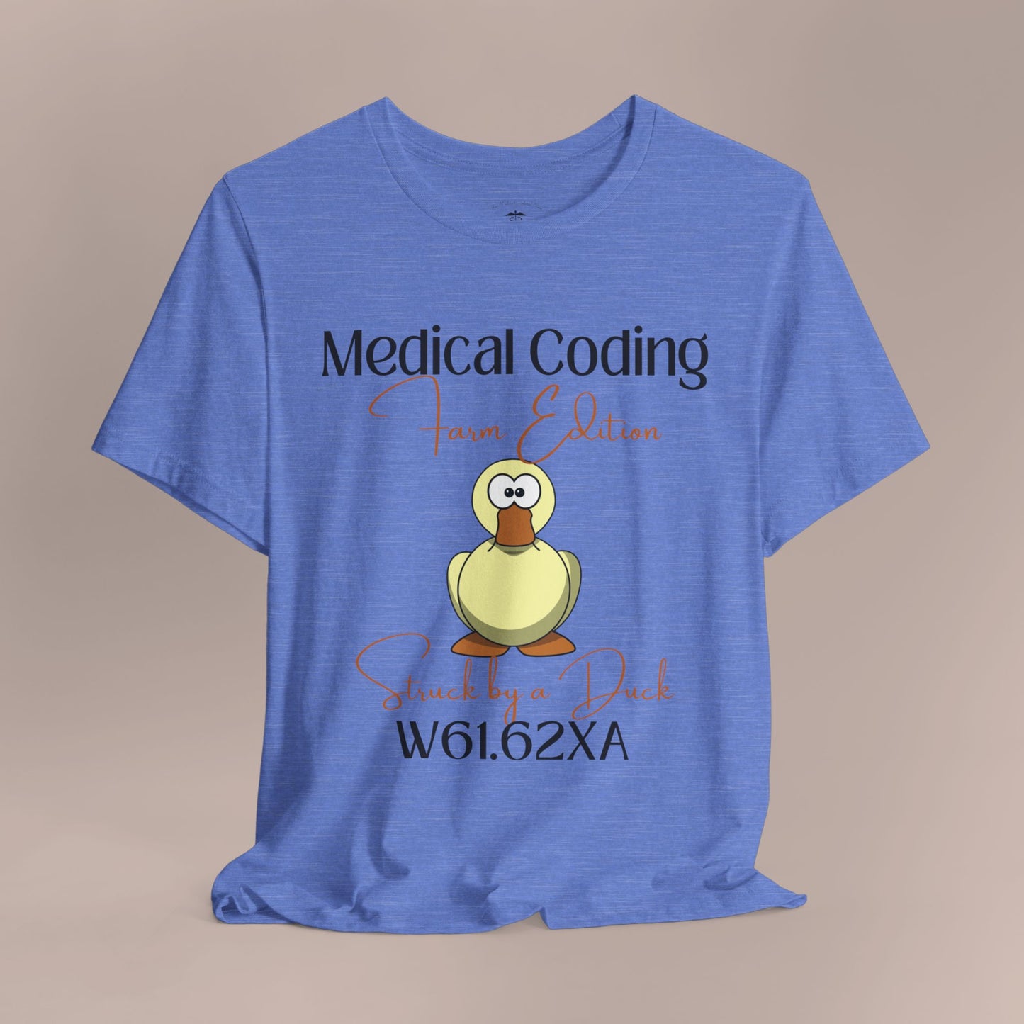 Struck by a Duck ICD-10 Medical Humor T-Shirt